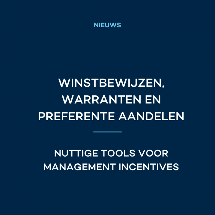 Winstbewijzen, warranten en preferente aandelen